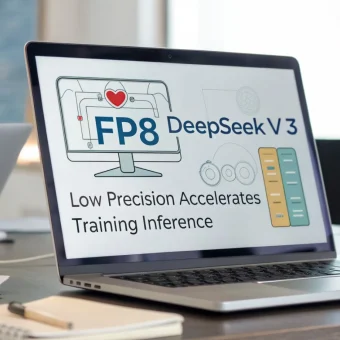 FP8 в DeepSeek V3: как низкая точность ускоряет обучение и инференс
