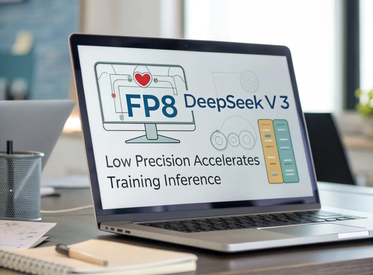 FP8 в DeepSeek V3: как низкая точность ускоряет обучение и инференс